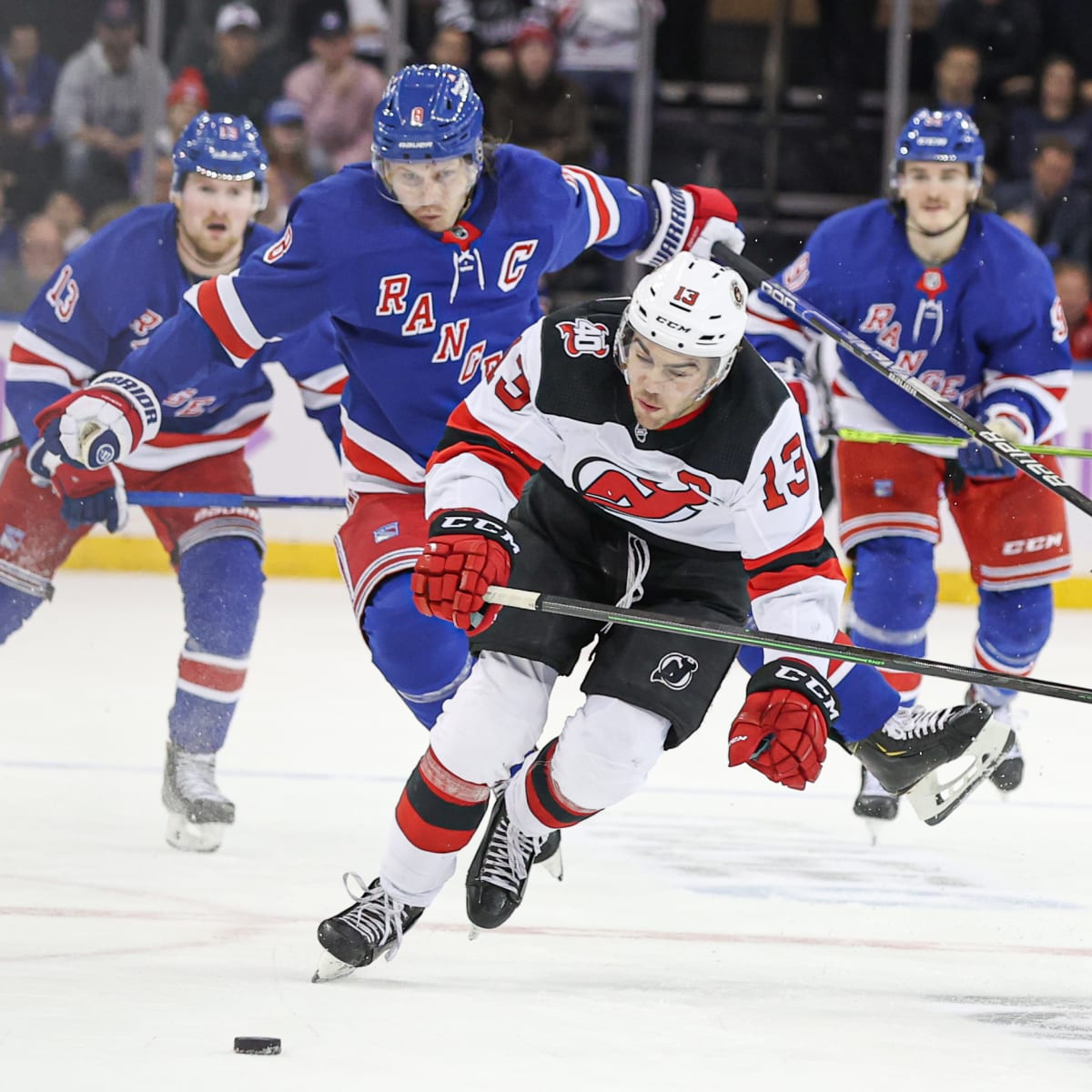 Devils beat Capitals in OT, will face Rangers in 1st round