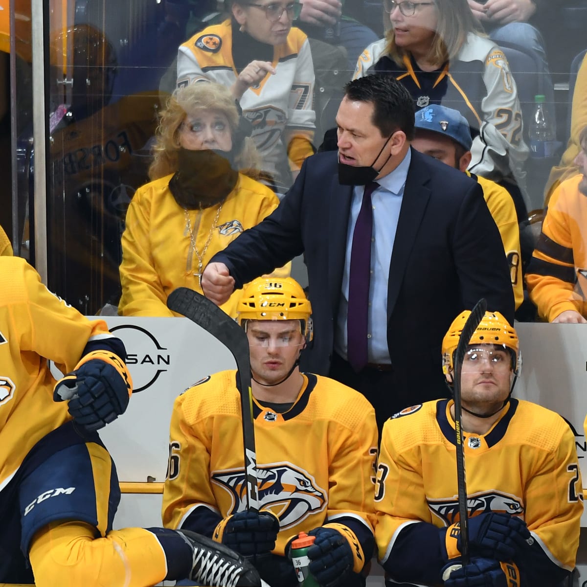 Admirals head coach Karl Taylor gets first NHL win with the Predators