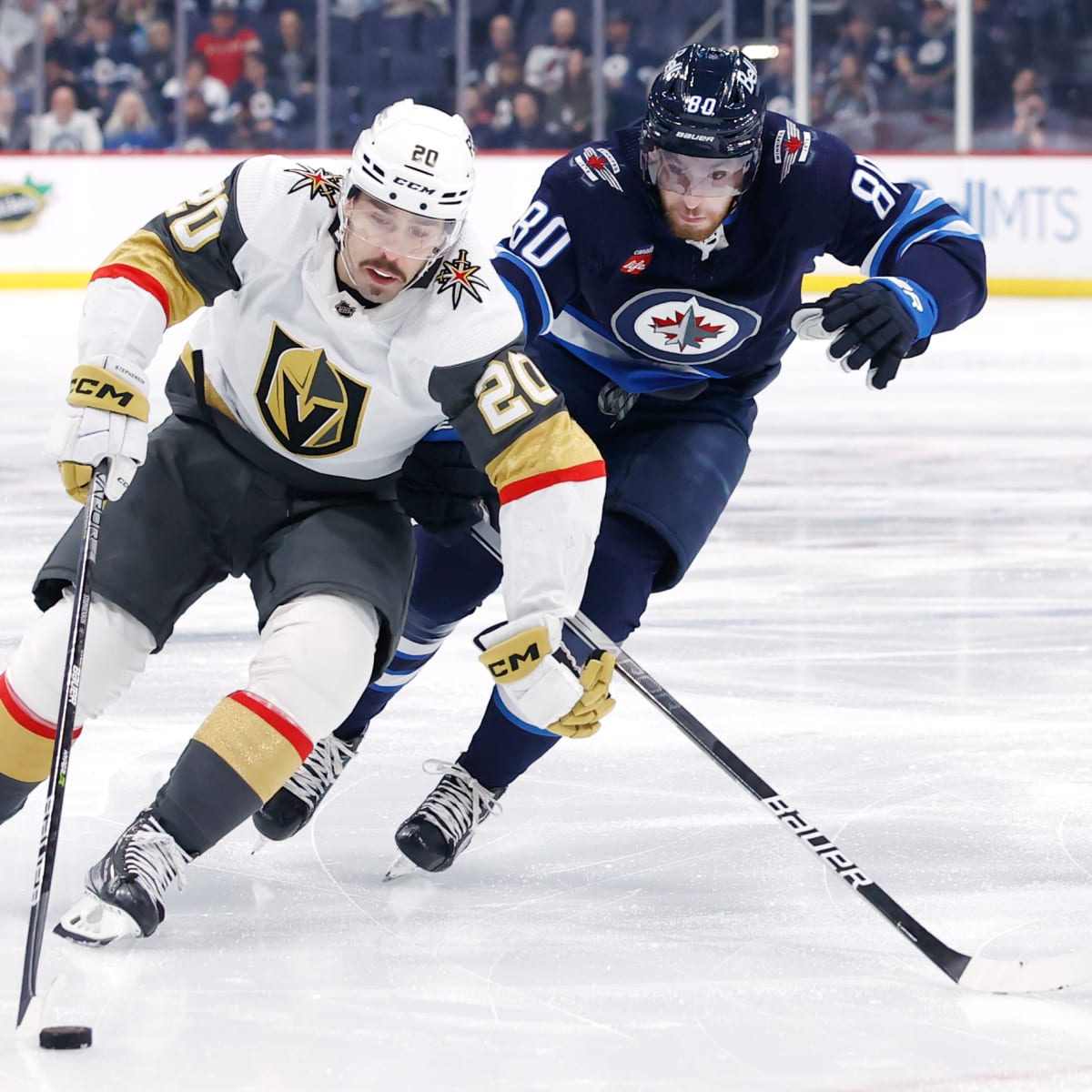 Flames finish strong to finish off Golden Knights