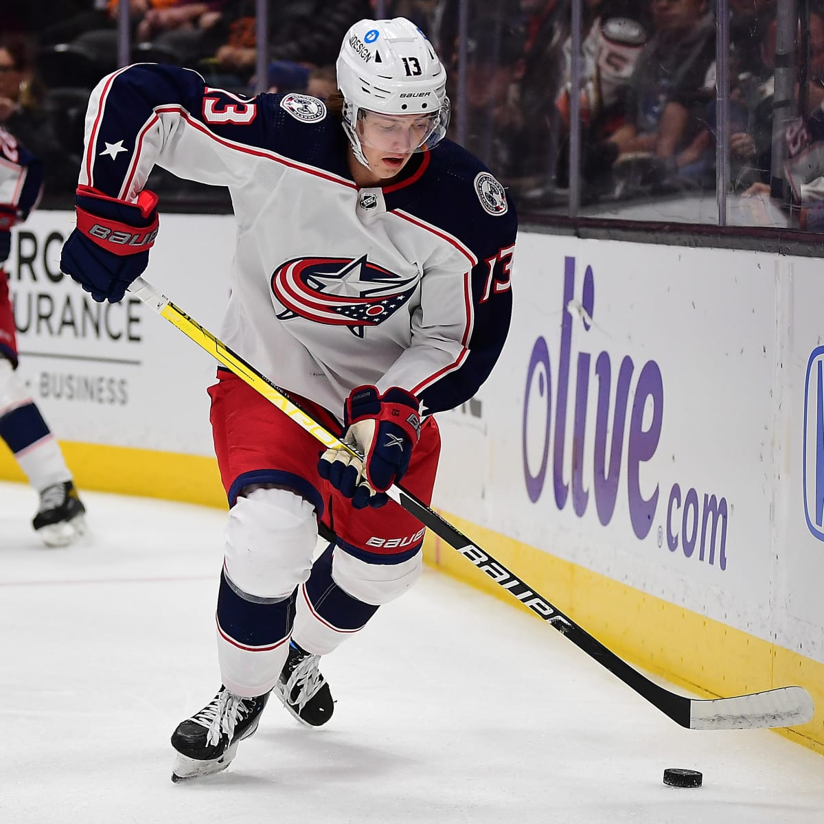 Johnny Gaudreau paces Columbus Blue Jackets with five points
