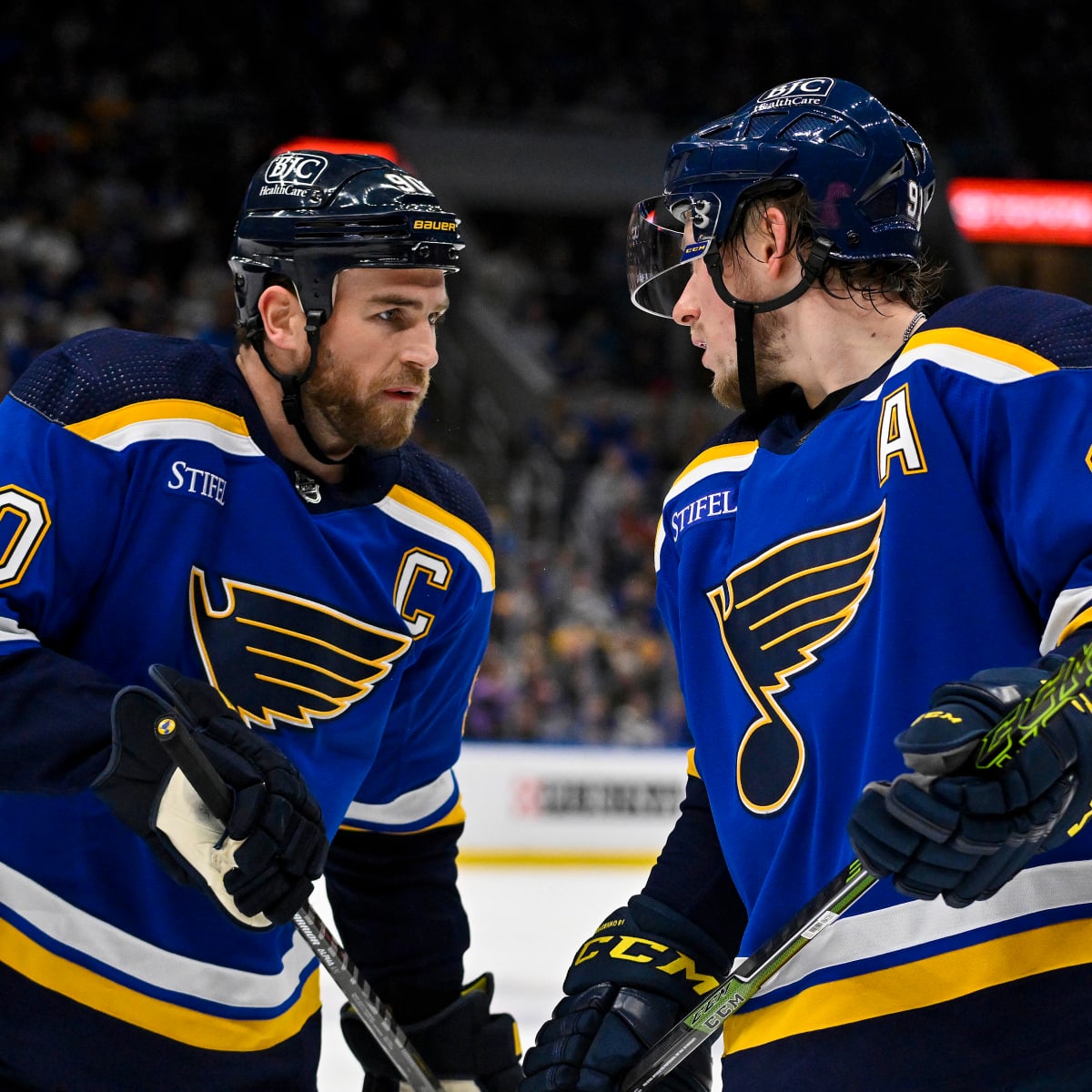 Tarasenko leads Blues past Oilers in 1st game since layoff - The San Diego  Union-Tribune