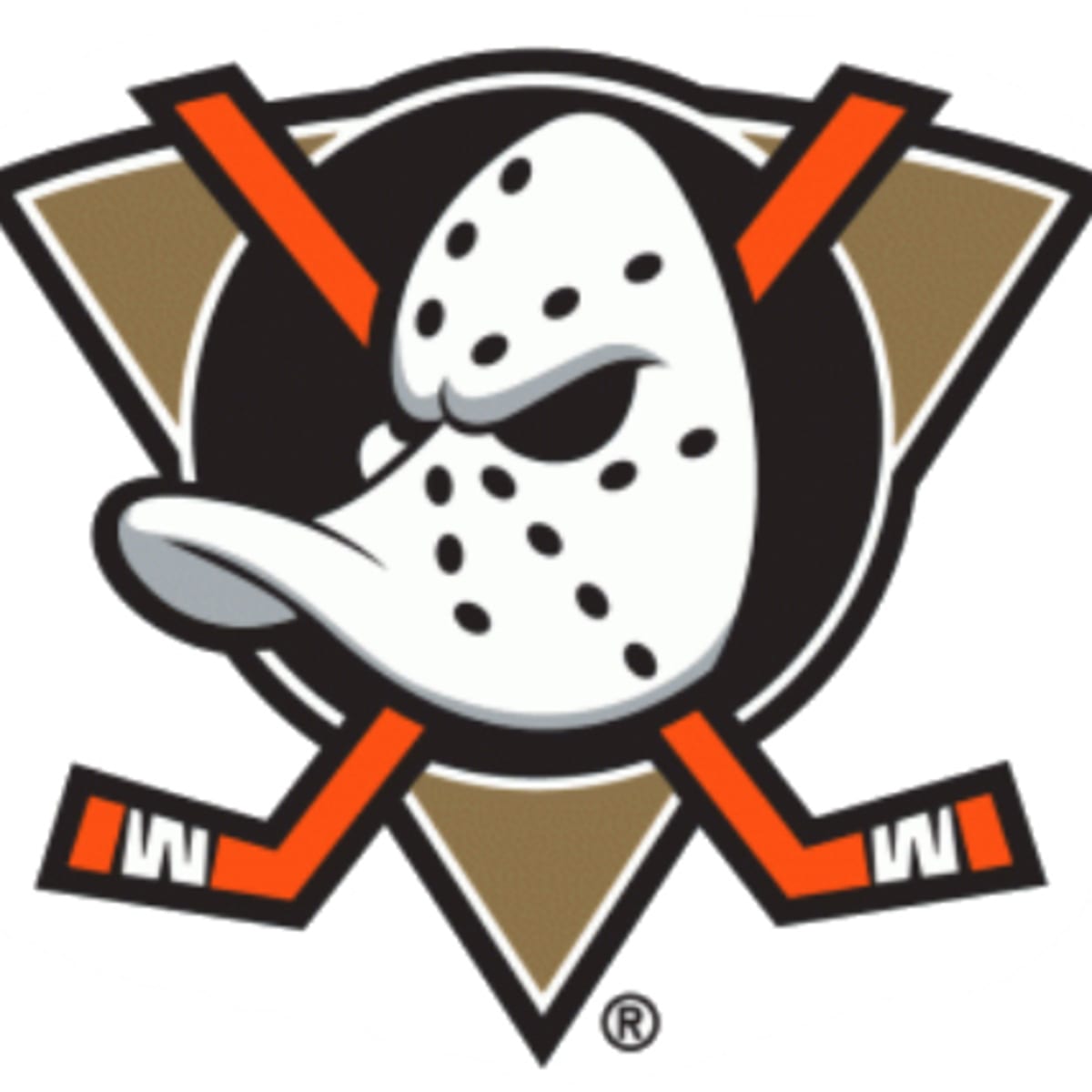 Anaheim Mighty Ducks Retro Primary Team Logo Jersey Patch