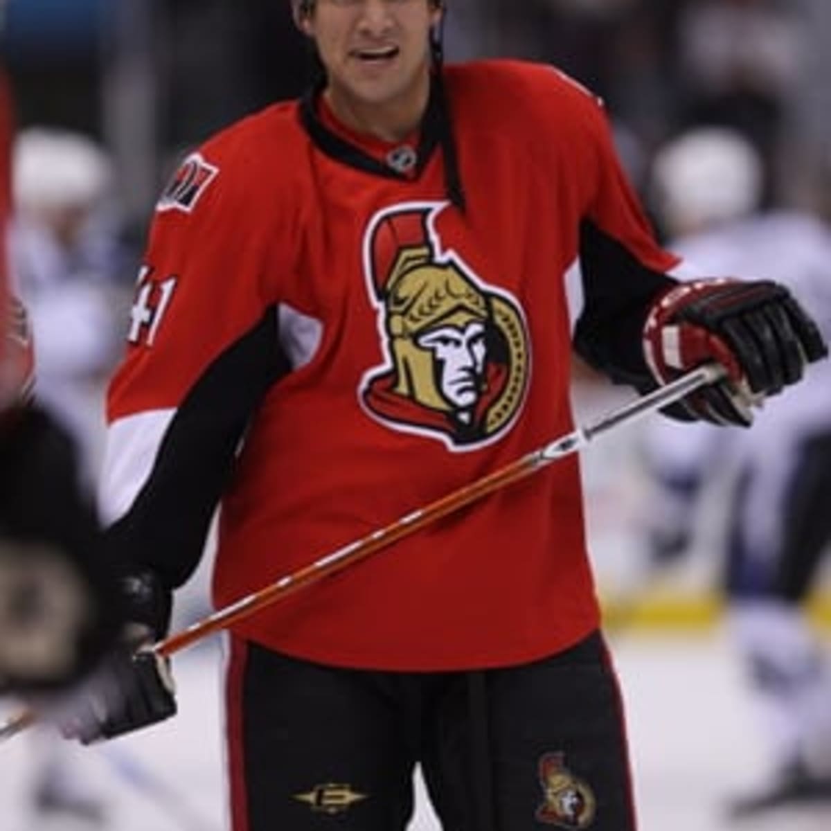 2006-07 Jason Spezza Game Worn Ottawa Senators Jersey.  Hockey
