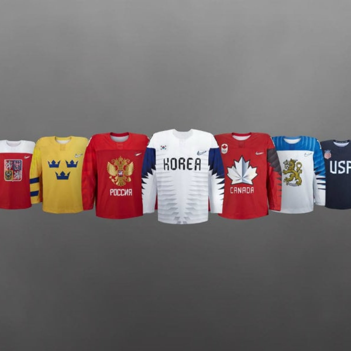 Nike unveils jerseys for 2018 Olympics — who will look best in Pyeongchang?  - The Hockey News