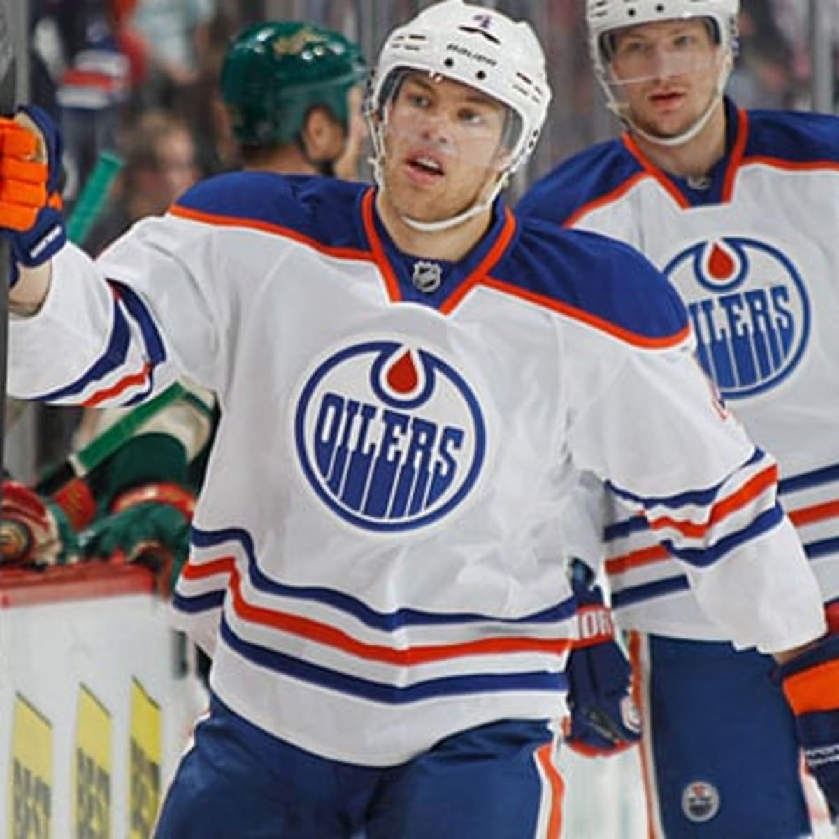 Down two defencemen, the Edmonton Oilers dress Ryan Whitney and Theo  Peckham