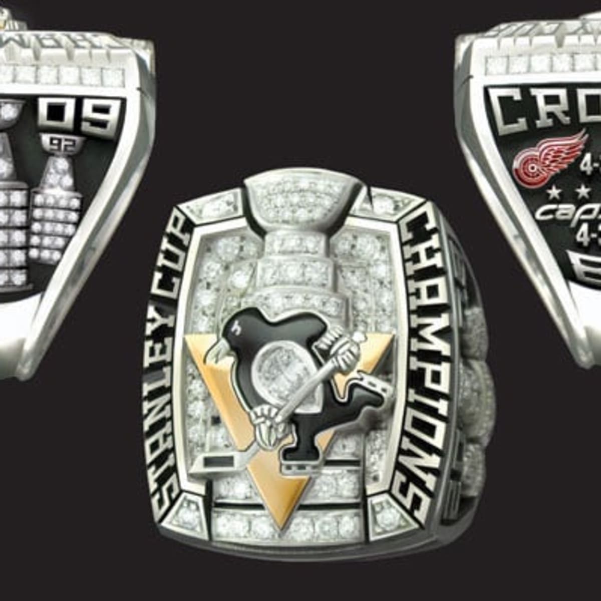 2009 Pittsburgh Penguins Stanley Cup Championship Ring - www