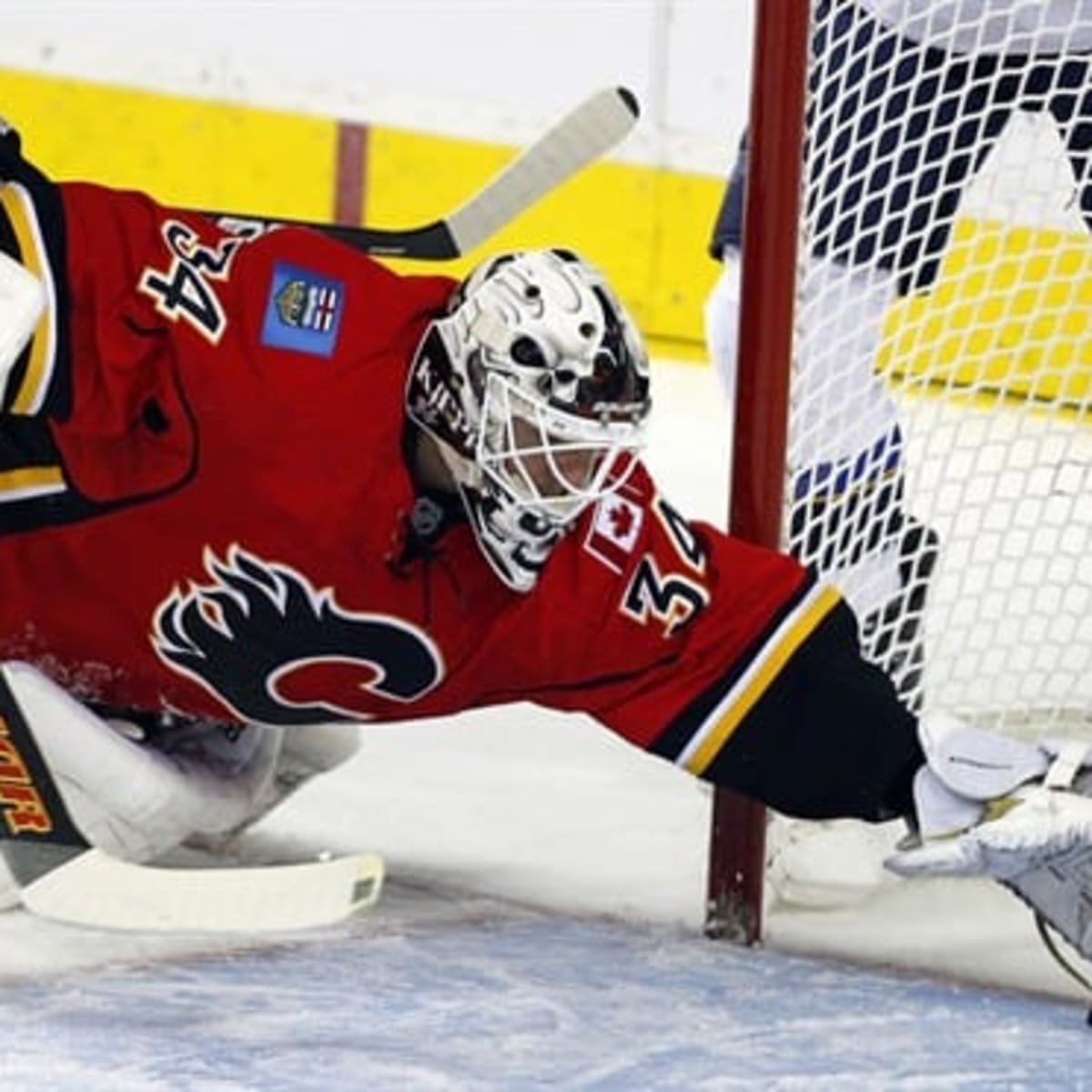 Flames goaltender Miikka Kiprusoff tries to work his way out of slump - The  Hockey News
