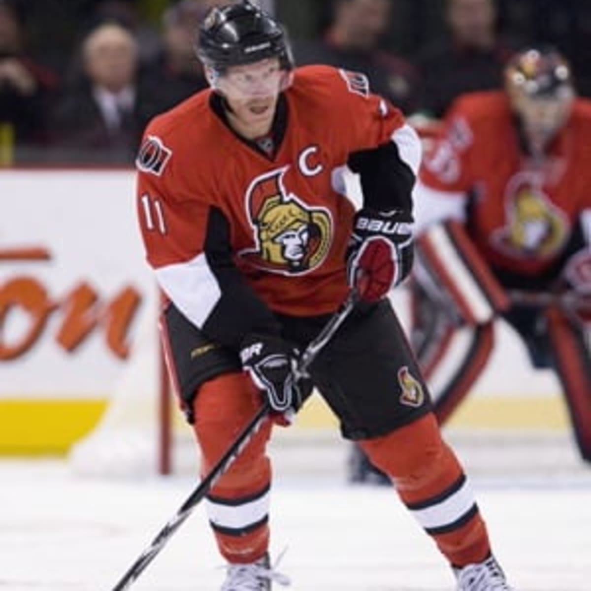 Ottawa Senators captain and leading scorer Daniel Alfredsson