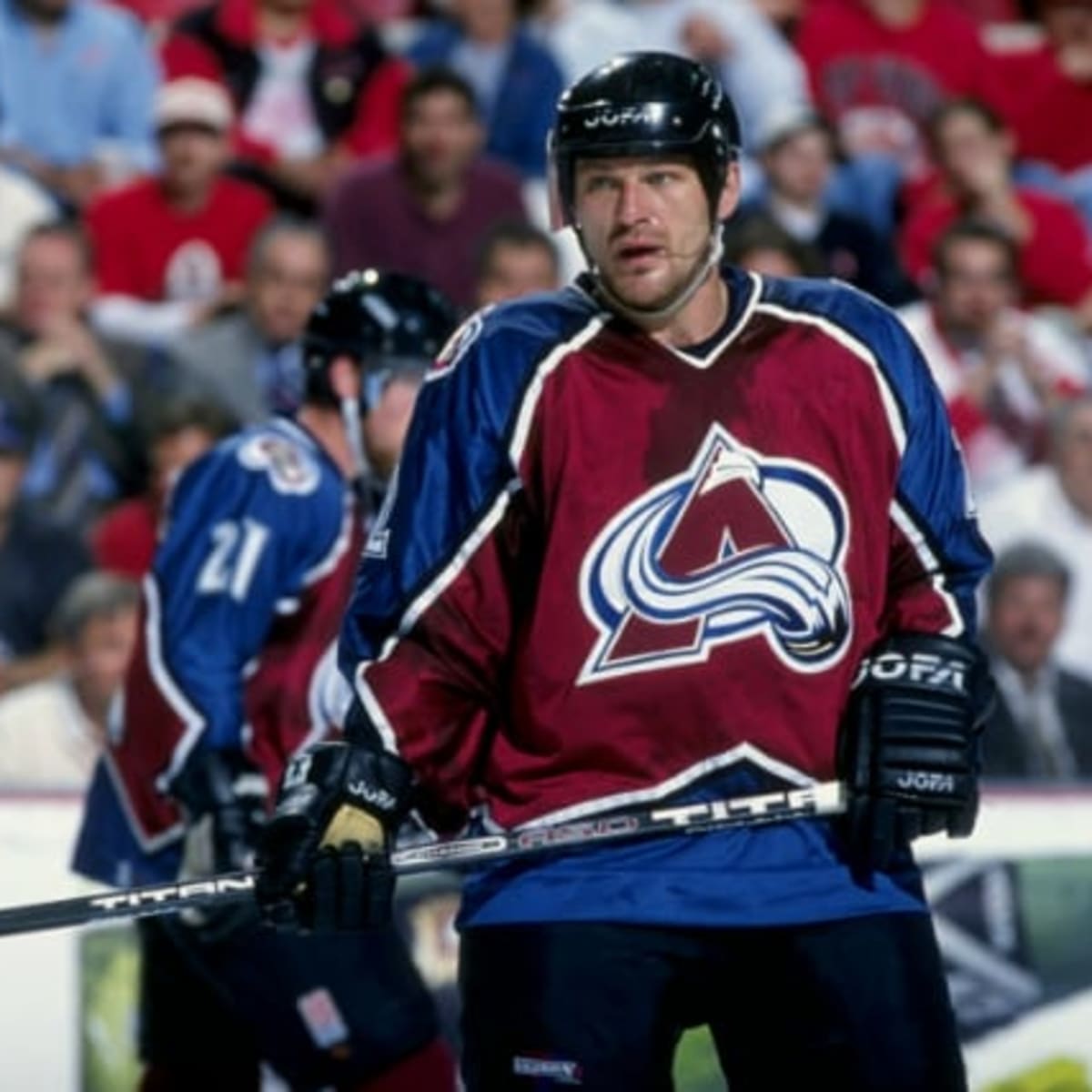 Claude Lemieux 1996 Colorado Avalanche Home Throwback NHL Hockey Jersey