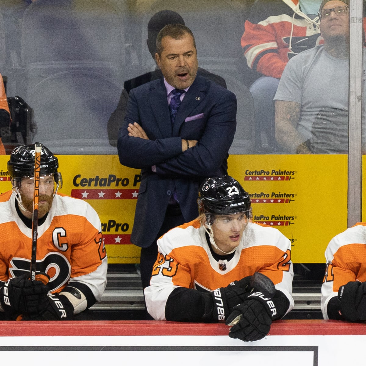 Every Flyers player, head coach Alain Vigneault to have cardboard cutout in  stands at Citizens Bank Park