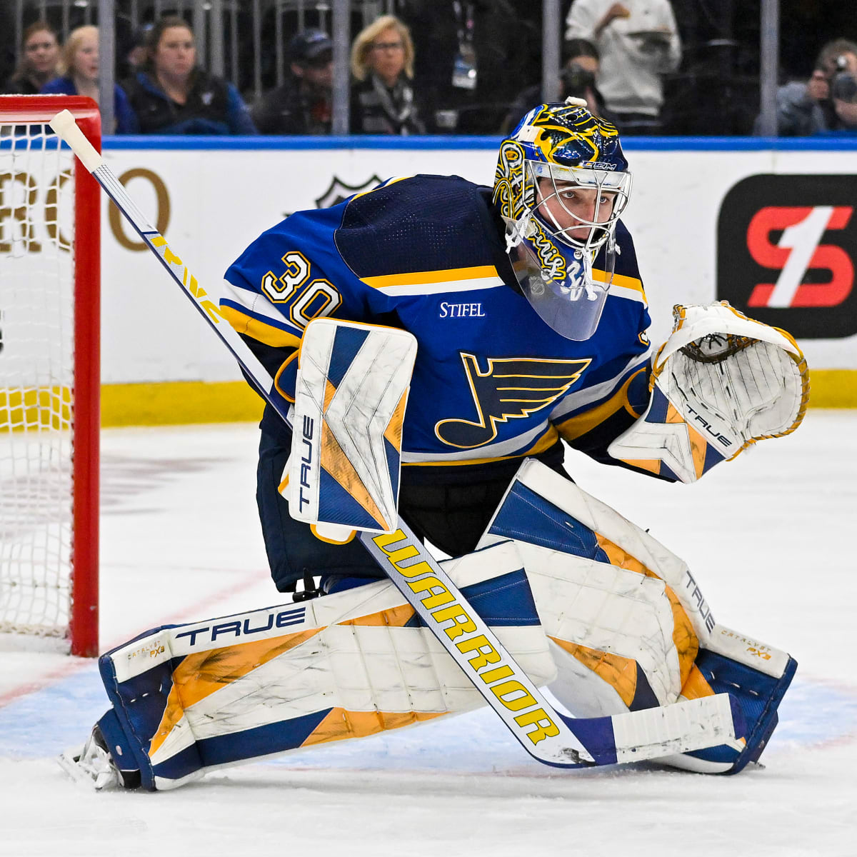 Ville Husso was good, but Blues netminder not unbeatable, Wild say