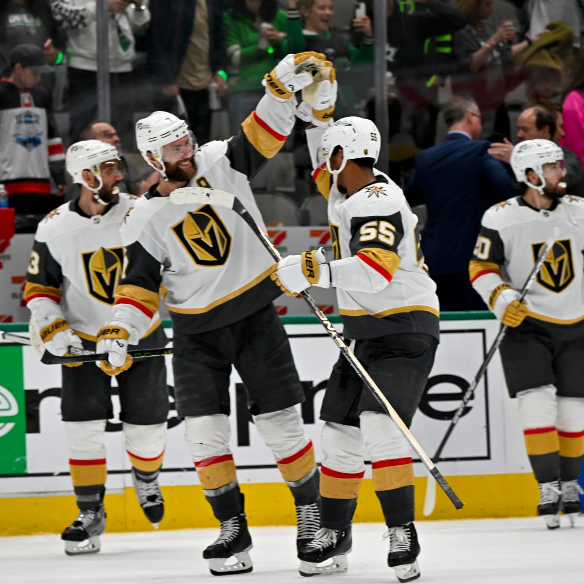 Golden Knights clinch home ice for first round of NHL playoffs