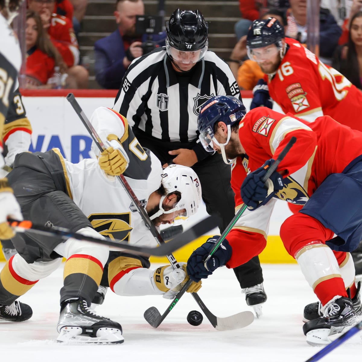 Panthers riding momentum, look to even series with Golden Knights