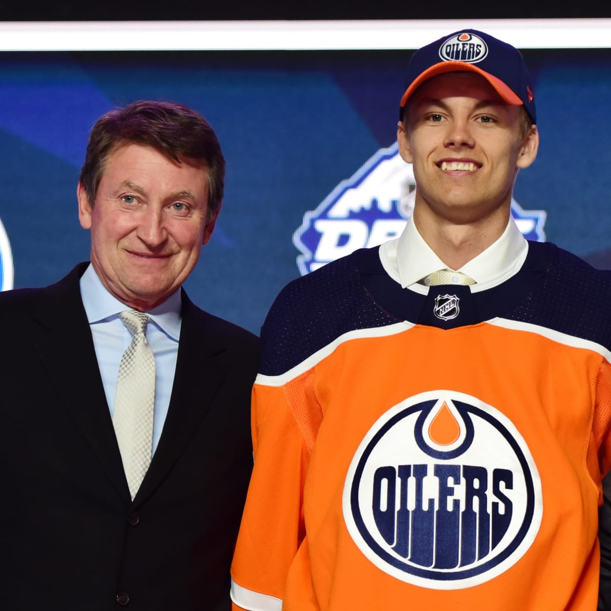 We were thrilled when the Oilers drafted. We were certain he would