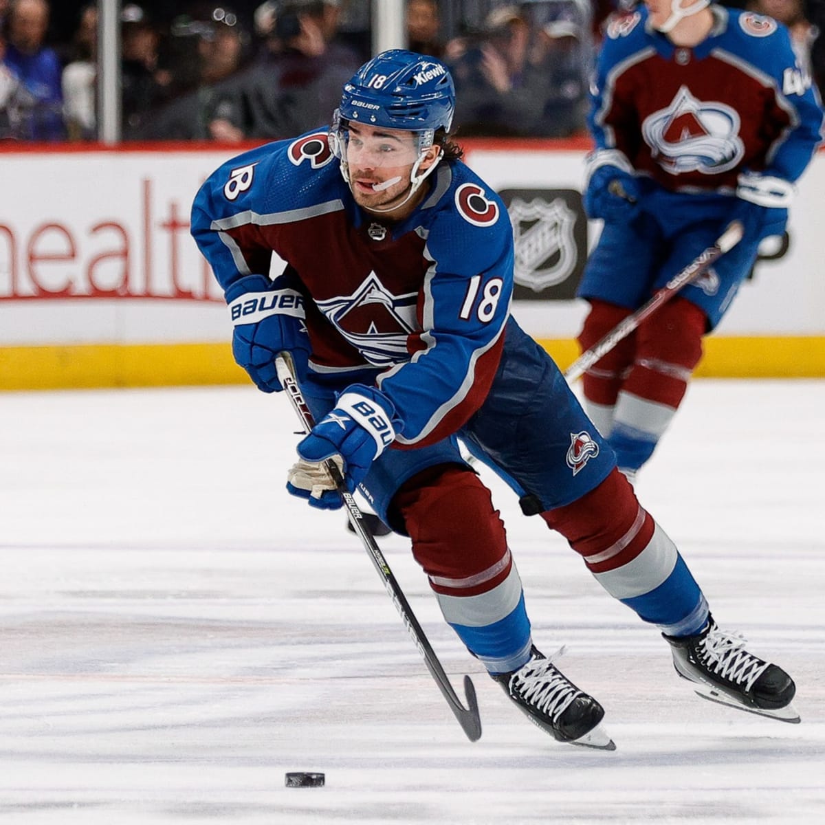 Colorado Avalanche on X: Alex Newhook suit game 🔥 #GoAvsGo   / X