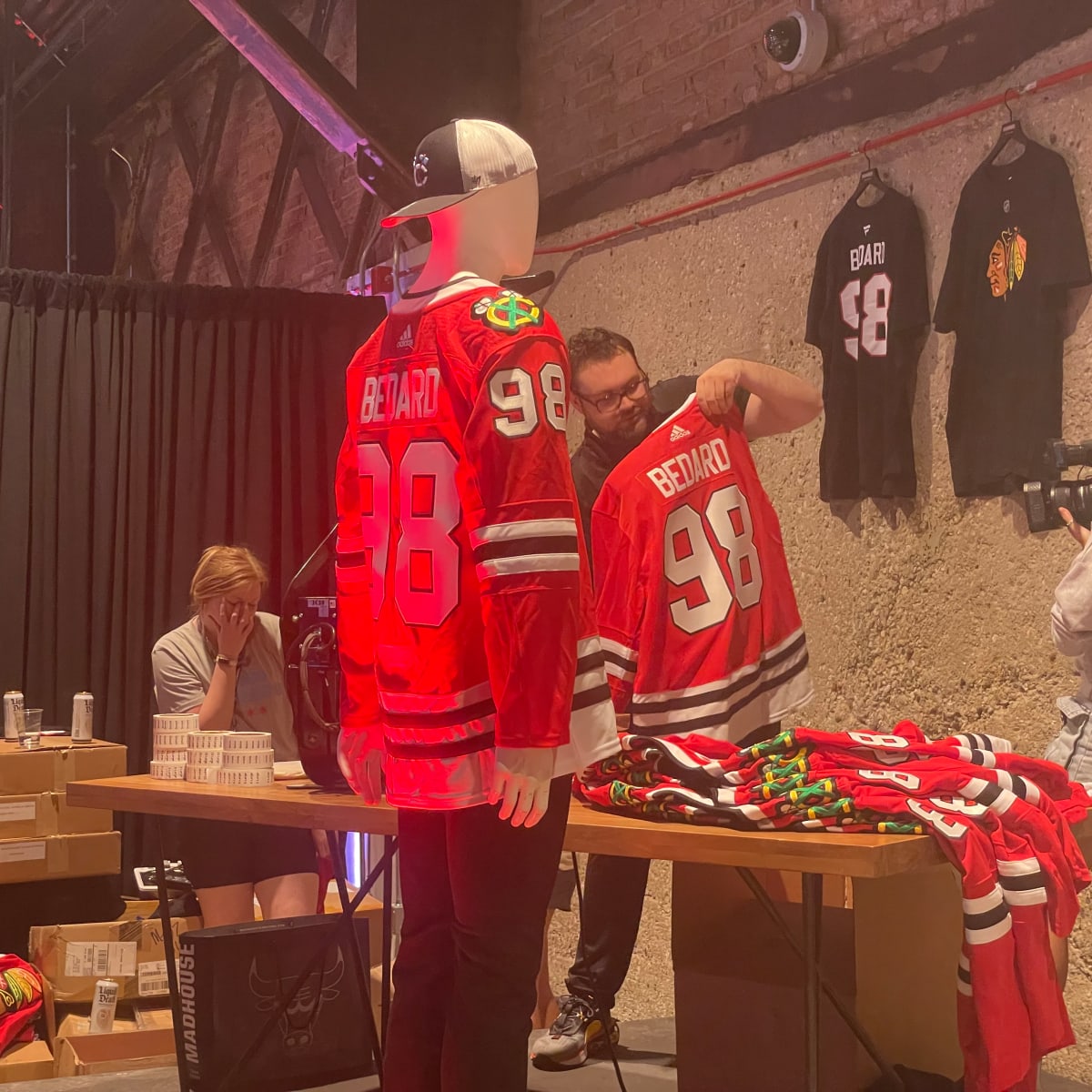 Connor Bedard Chicago Blackhawks Jersey, Get your #98 Bedard jerseys,  shirts, and other apparel - FanNation