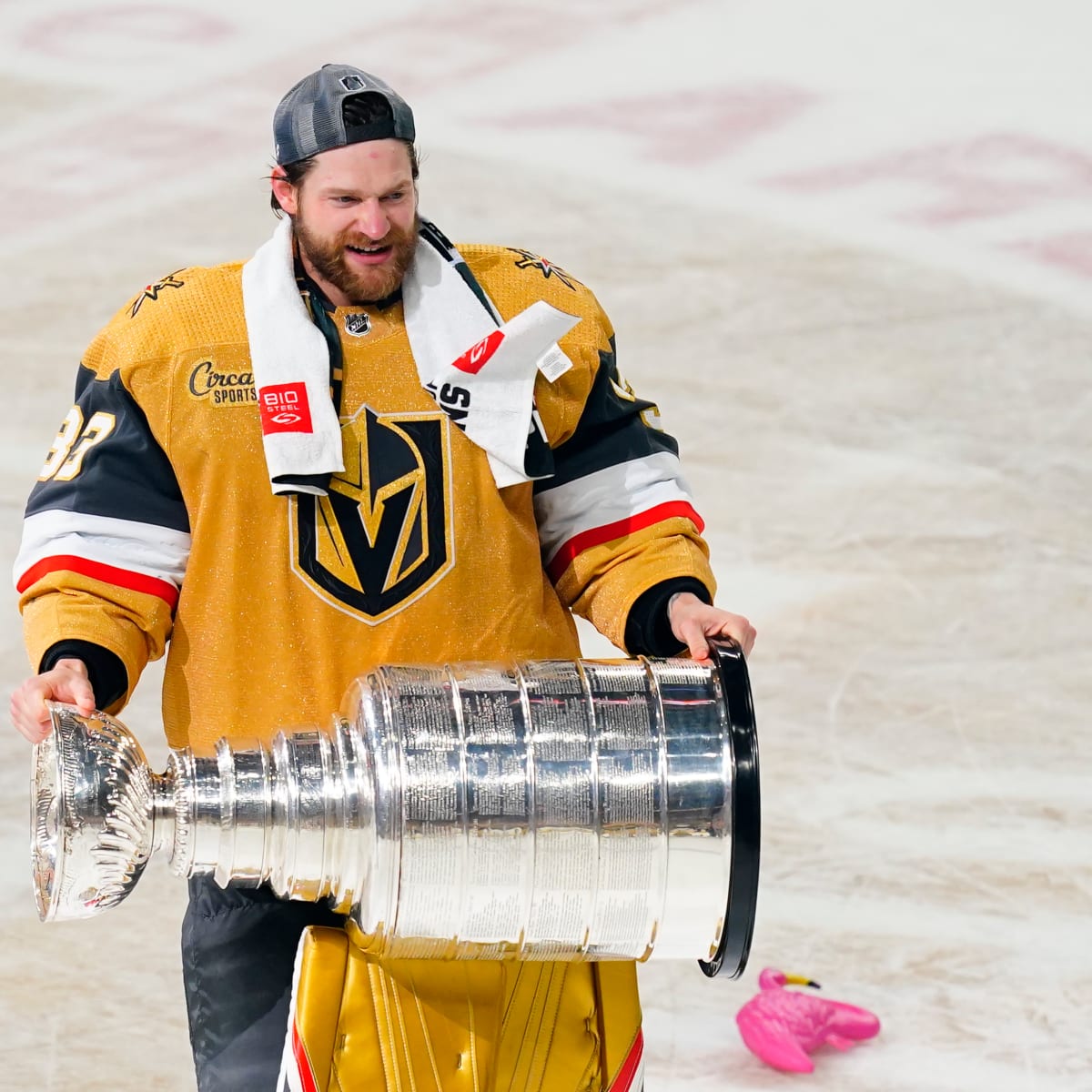 Vegas Golden Knights re-sign goalie Adin Hill to a 2-year deal on the eve  of free agency