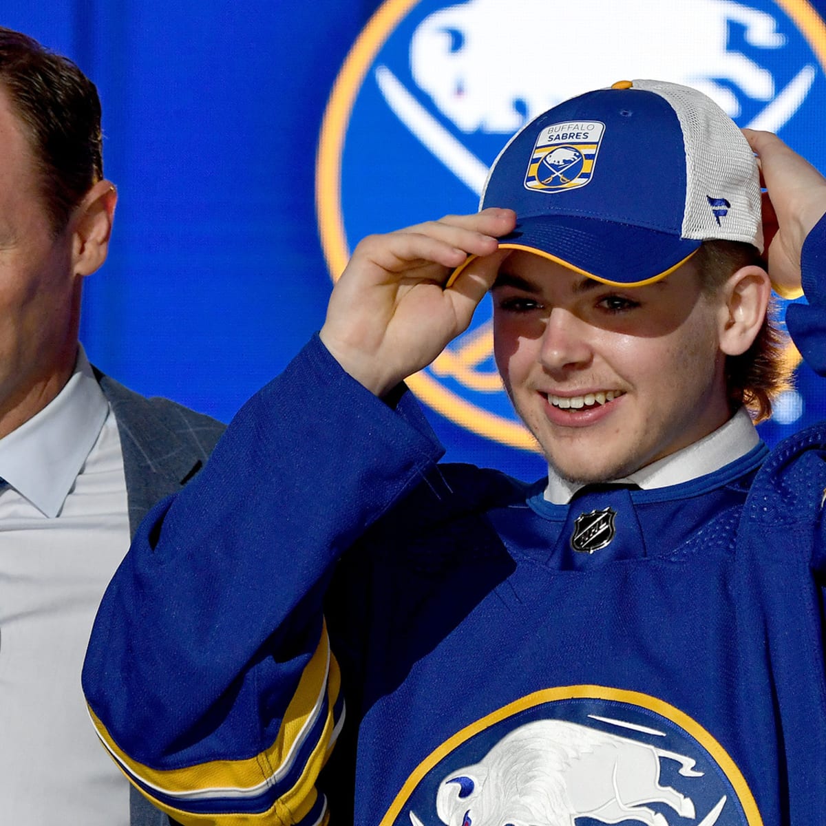 Zach Benson highlights Sabres 2023 development camp roster - The Hockey  News Buffalo Sabres News, Analysis and More