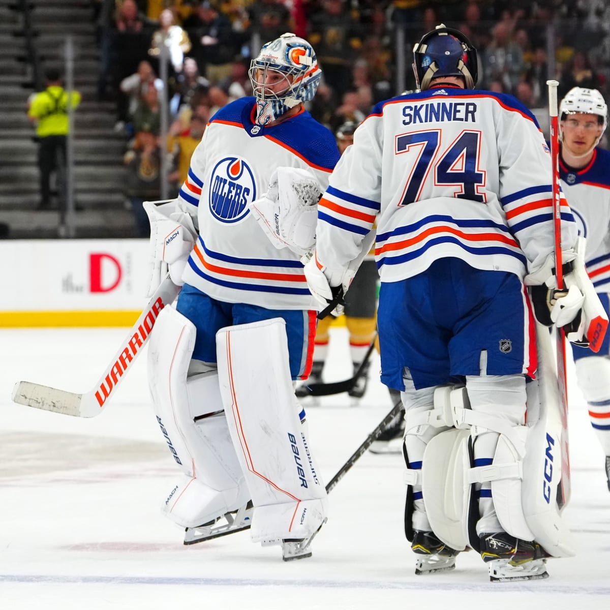 Oilers call up 7 players from AHL ahead of round 2, including goaltender Stuart  Skinner - HockeyFeed