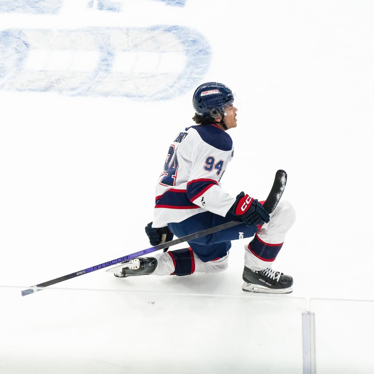 Saginaw Spirit Out-Score London 6-2 in Game Three; One Win Away From Tying  the Series in OHL Playoffs - The Hockey News Ontario Hockey League