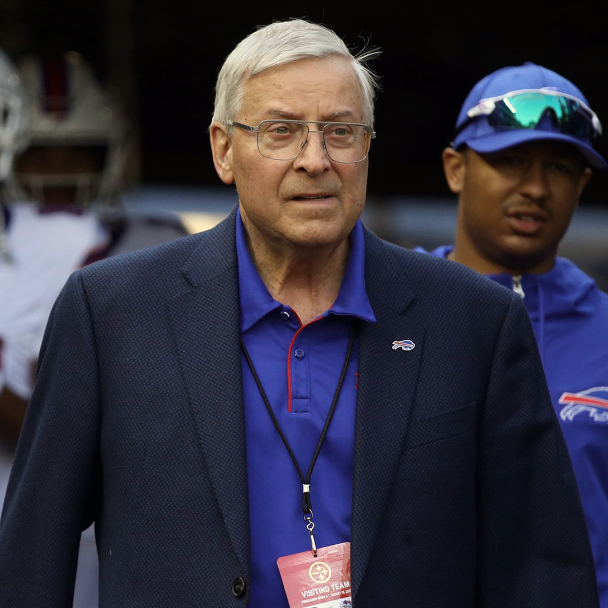 Bills co-owner Kim Pegula makes 1st appearance at training camp since going  into cardiac arrest