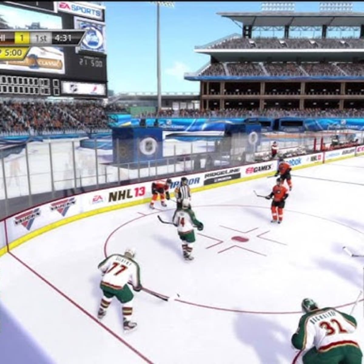 NHL 12: The Winter Classic Gameplay 