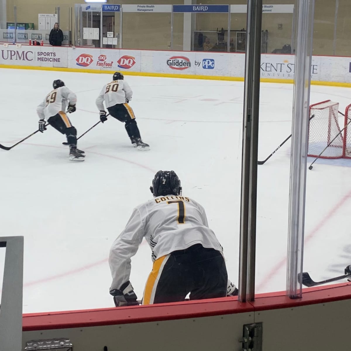 Penguins Unofficial Skate & Scrimmage; New Players Show Well, But