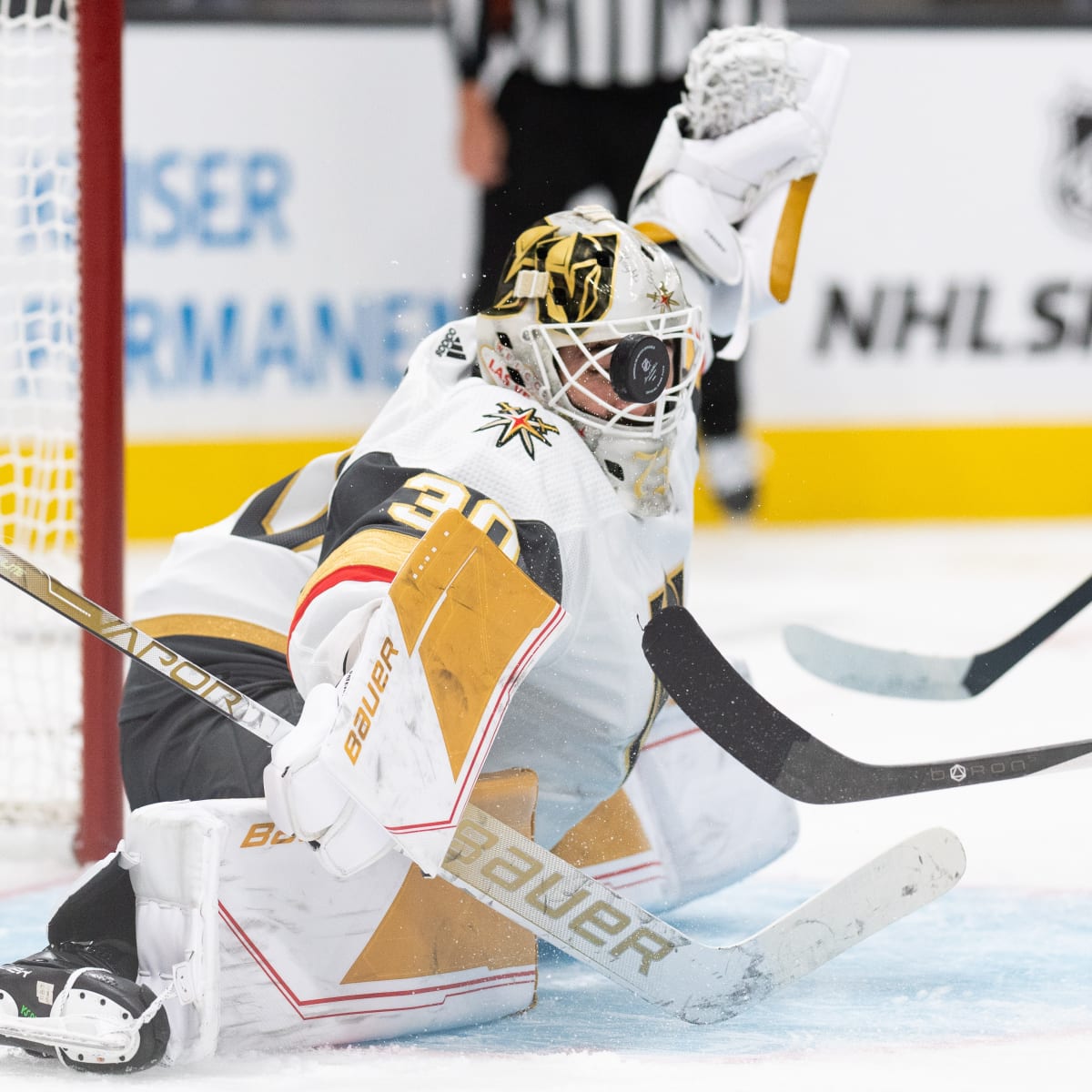 Golden Knights G Jiri Patera beats Blues in NHL debut - The Rink Live   Comprehensive coverage of youth, junior, high school and college hockey