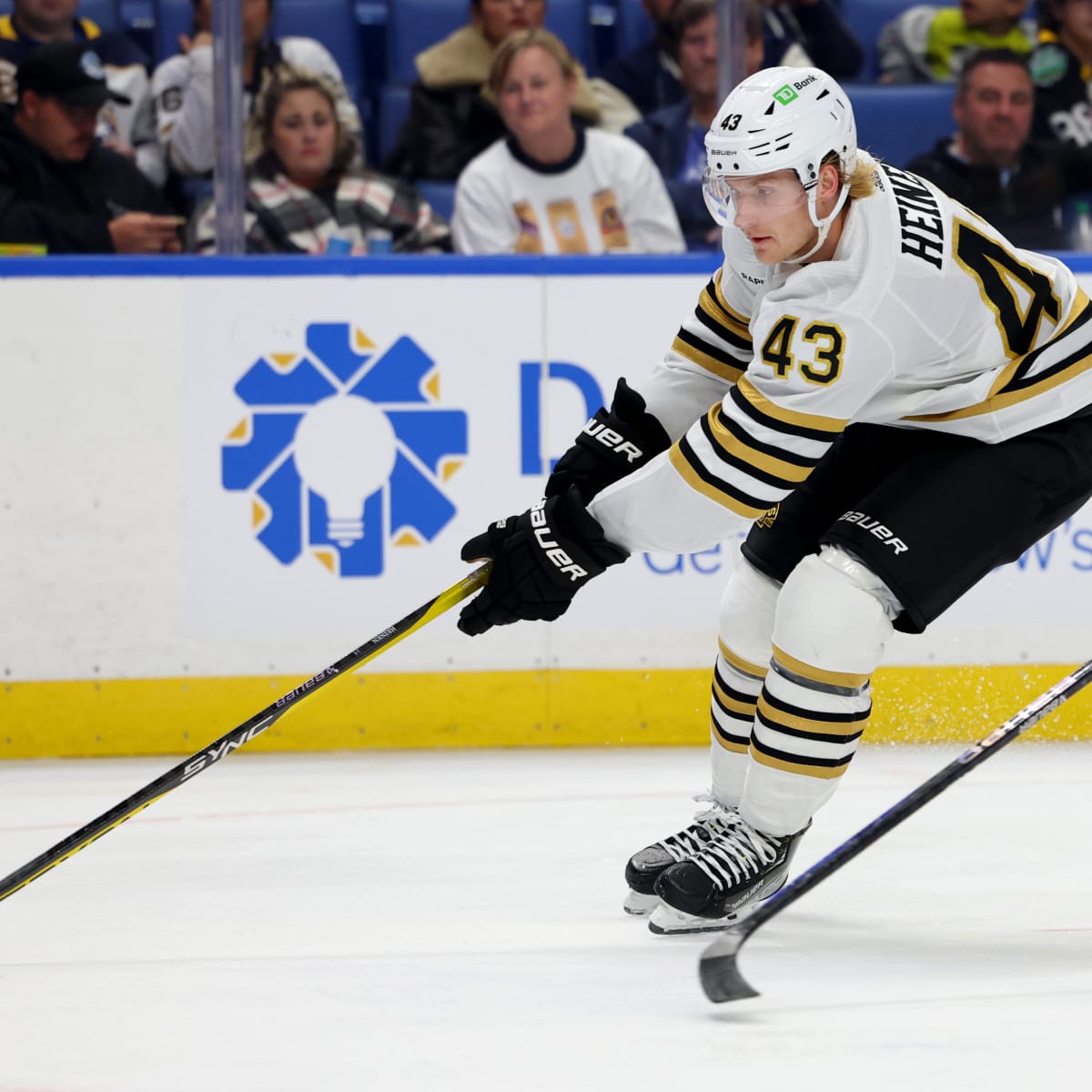 The Boston Bruins Have Signed Danton Heinen To A PTO / Tryout