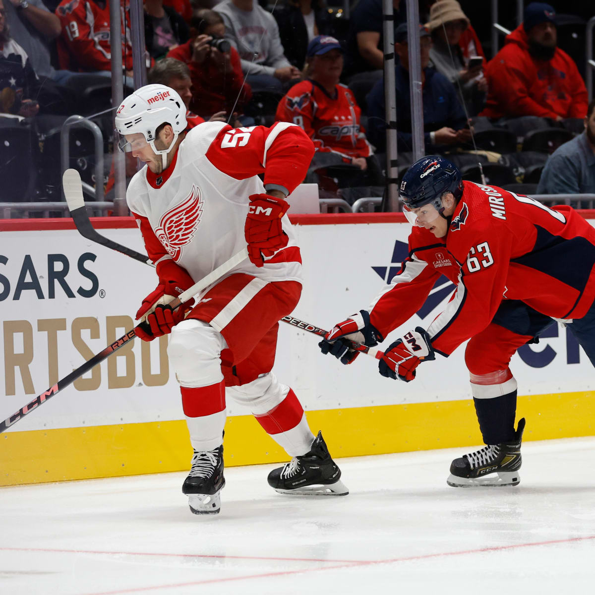 Red Wings return to action with tough challenge vs. Alex Ovechkin, Capitals  