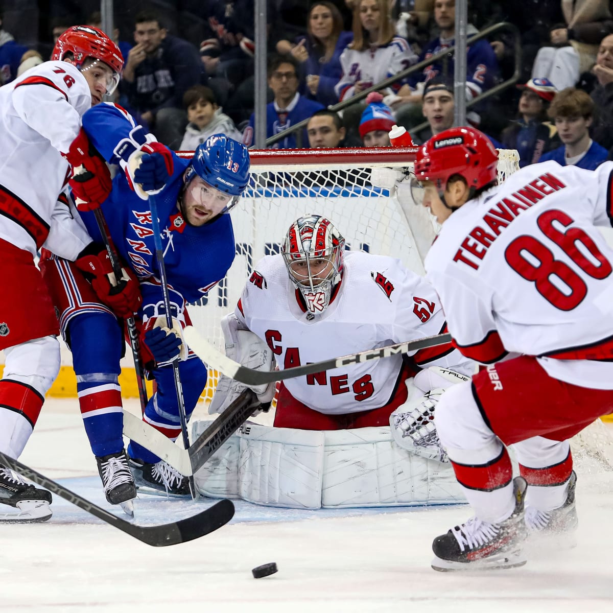 Chaos Caused: Rangers Lose 6-1 To Surging Hurricanes - The Hockey