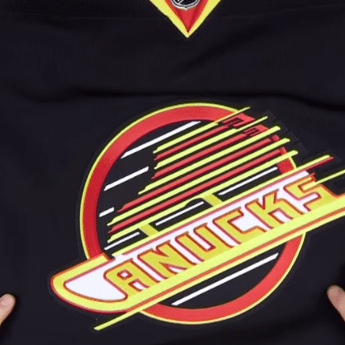 Vancouver Canucks Vintage Stick Logo Special Alumni Edition Jersey