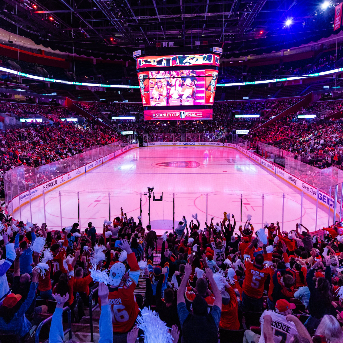 Florida Hockey Panthers Custom Crystal Bling Service this 