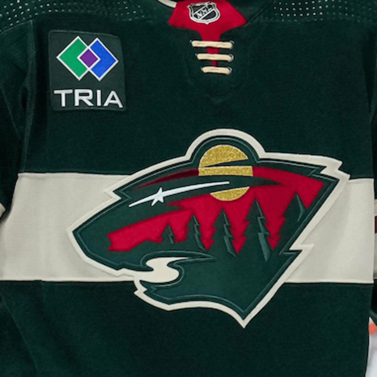 Wild to have TRIA logo on team jerseys next season