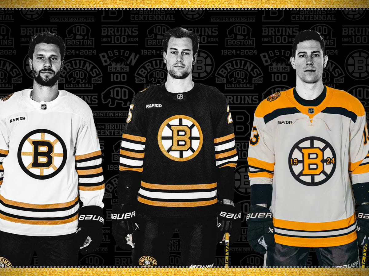 Boston Bruins Unveil 100th Anniversary Jerseys to Wear in 202324 The