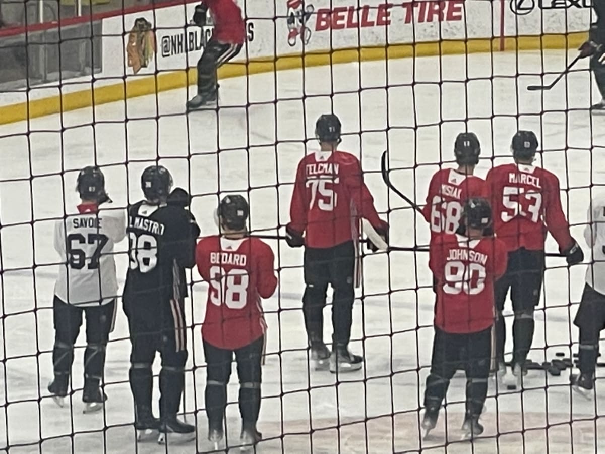 Connor Bedard's Personality Shines on Day One of Blackhawks Training Camp -  Bleacher Nation