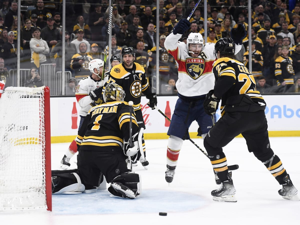 Leafs face surprising Panthers in next round. Bye-bye Bruins