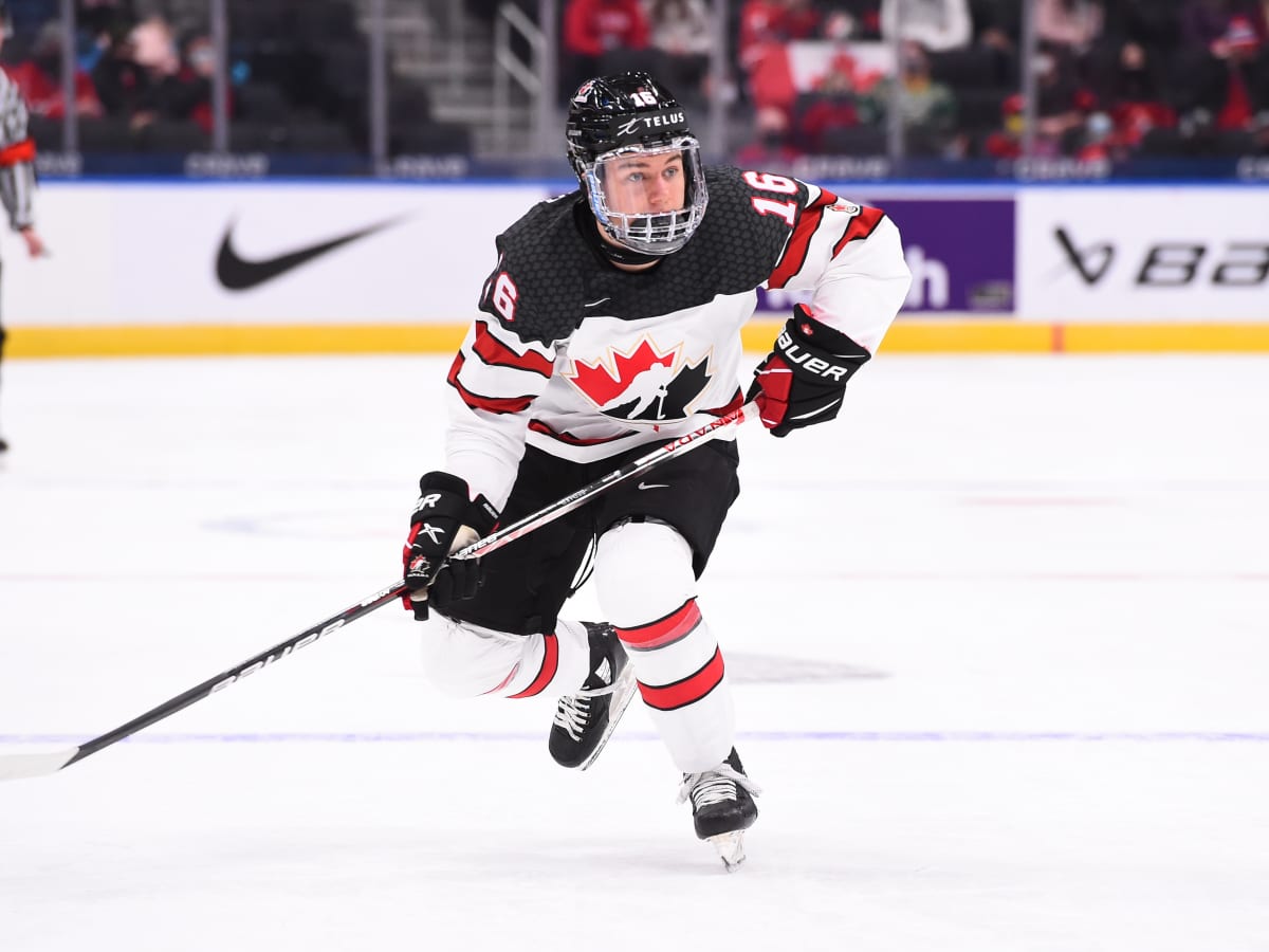 Connor Bedard Signed Team Canada U18 Gold Medal Nike Jersey