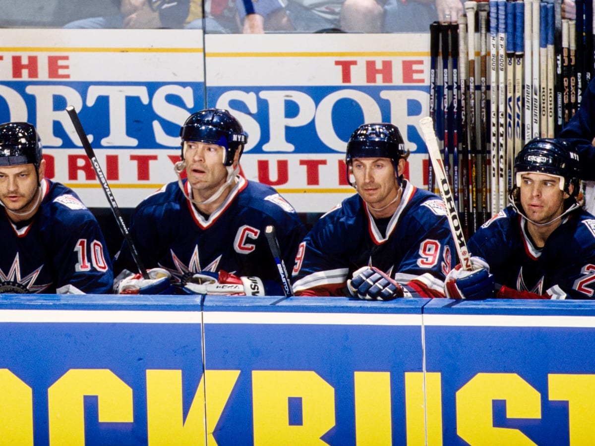 Gretzky's memorable Rangers moments jersey