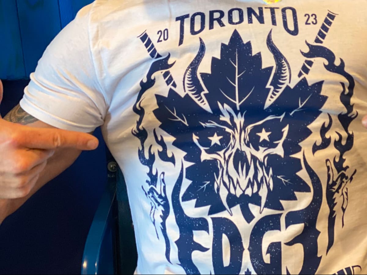 2022 Toronto Maple Leafs x Edge WWE Limited Shirt