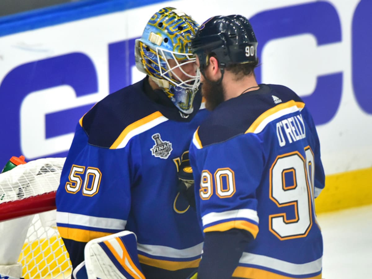 Ryan O'Reilly St Louis Blues Blue Net Front Conn Smythe Short