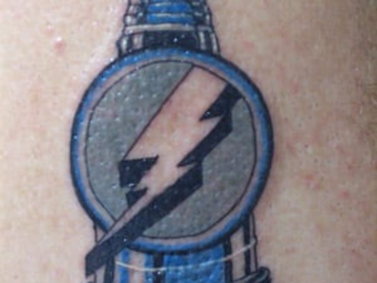 Lightning Bolt Outline Temporary Tattoo (Set of 3) – Small Tattoos