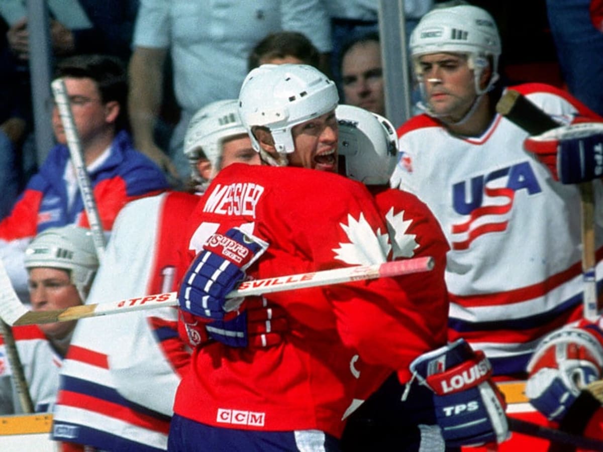  Men's #99 Gretzky Labatt Team Coupe Canada Cup Ice