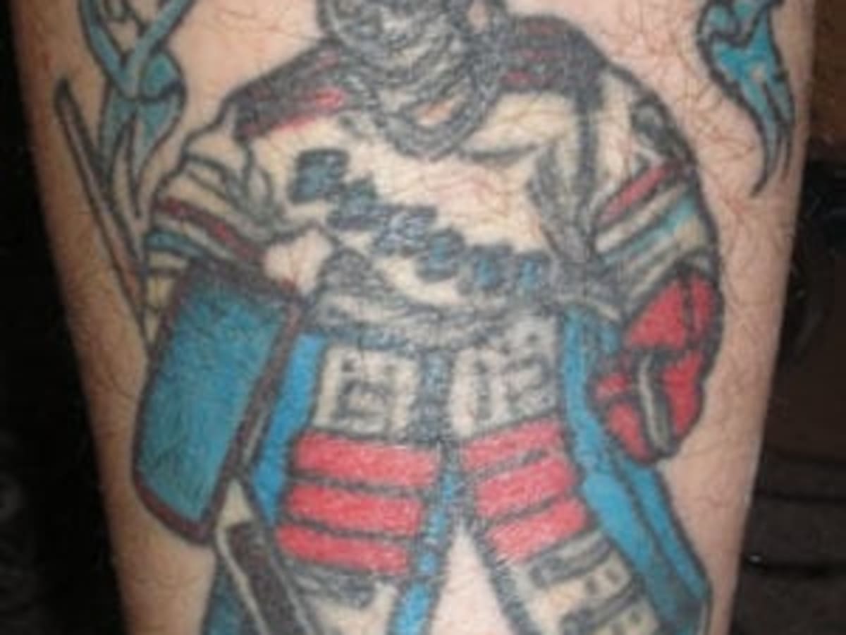 Tattoo uploaded by Servo Jefferson • And yet more hockey. Do they do  anything else?#canda #canadaday #canadatattoo #canadianpridetattoo #hockey  • Tattoodo