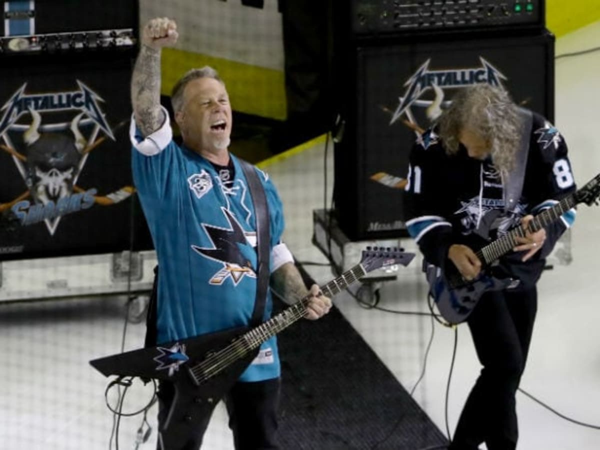 Metallica Members Rock National Anthem, Throw First Pitch at San