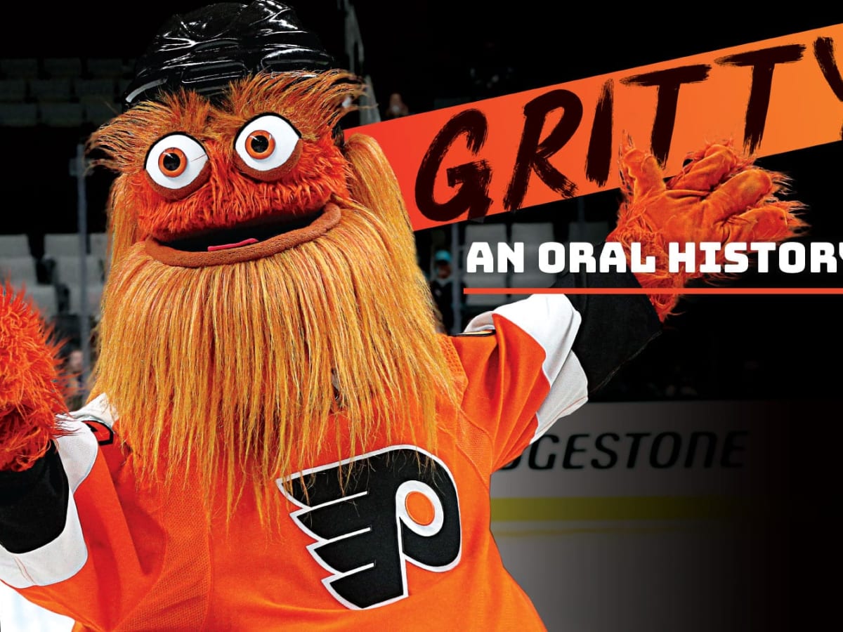 Philadelphia Flyers mascot Gritty makes new friends on Capitol