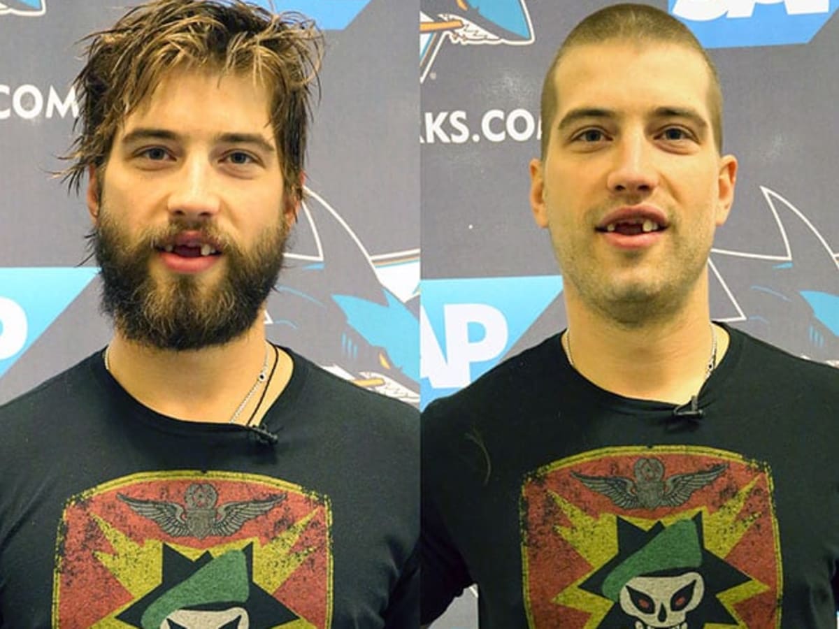 The evolution of Brent Burns 😳😂 