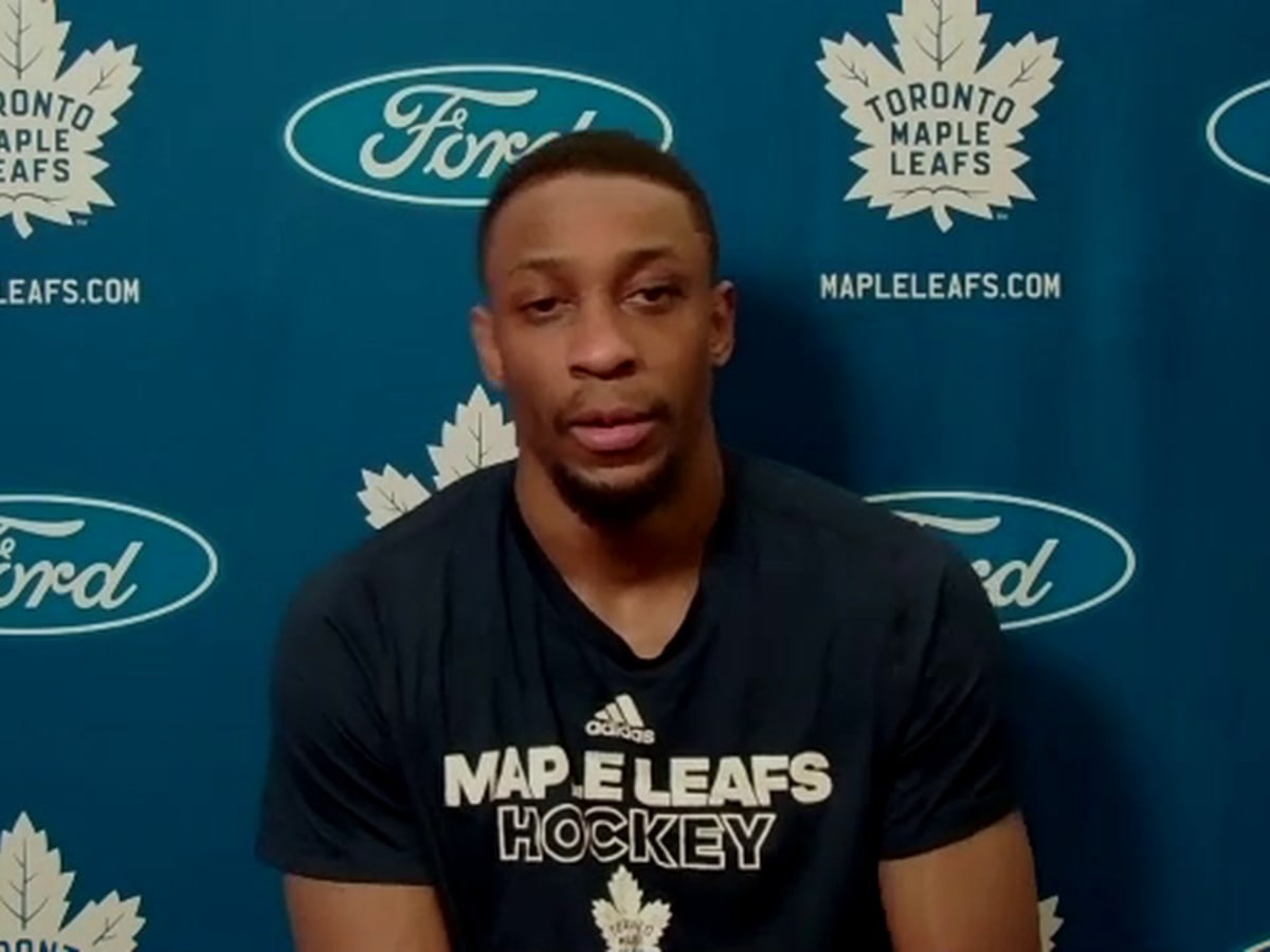 Wayne Simmonds isn't bitter about his limited role with the Maple