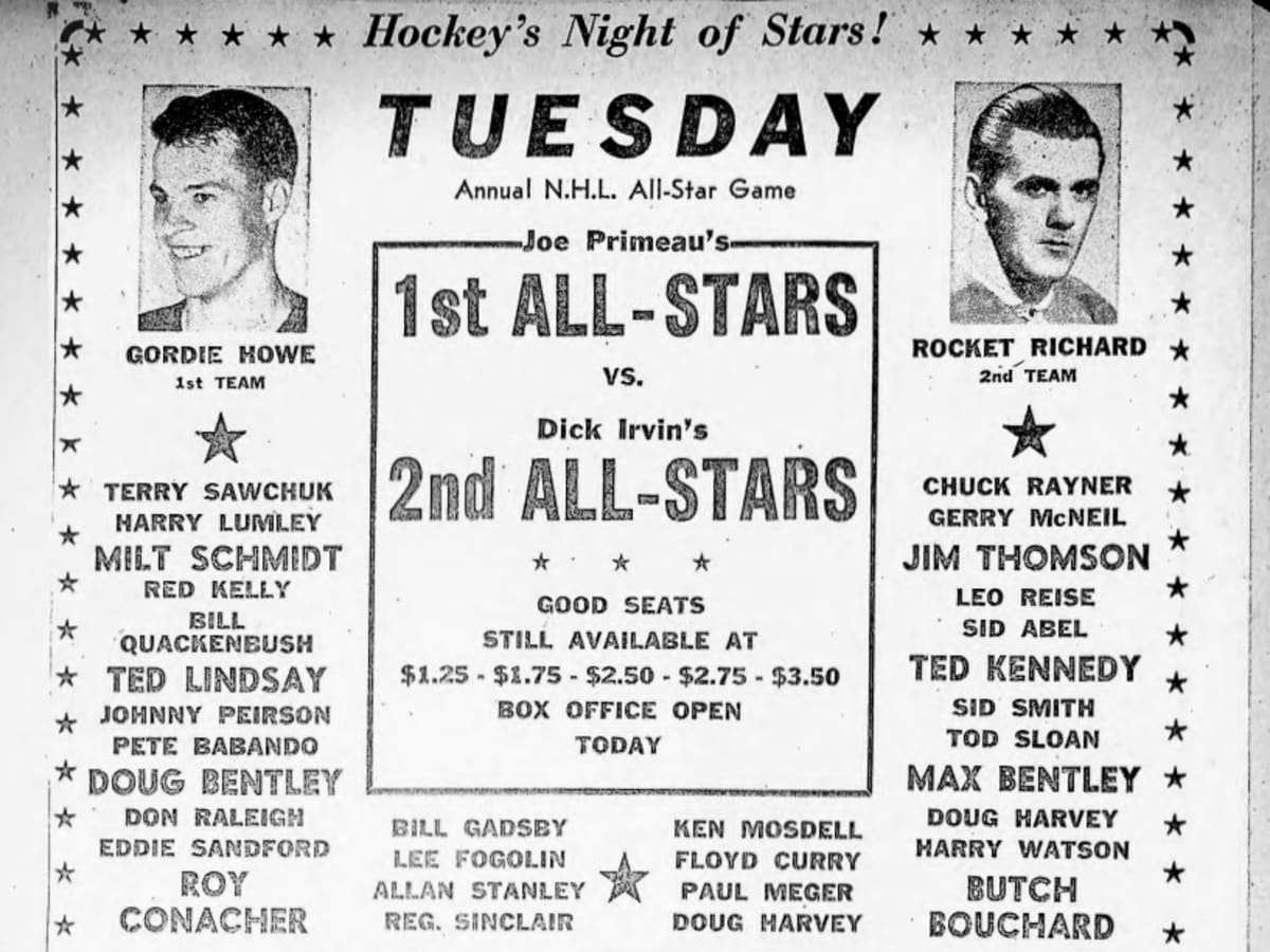 When Gordie Howe was penalized for fighting - in the All-Star Game -  Vintage Detroit Collection