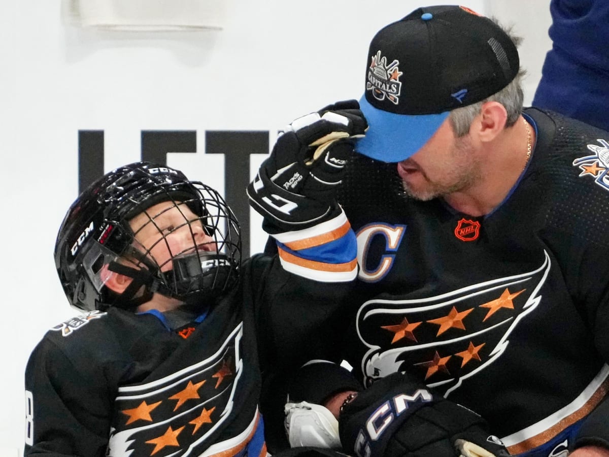 Alex Ovechkin's son steals show at NHL All-Star skills competition